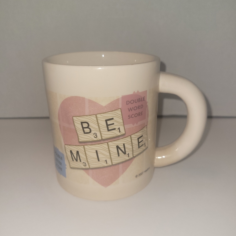 2007 Valentines Day Scrabble mug